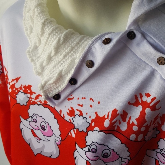 Brand New Cowl Neck Christmas  Sweatshirts DressXs - Picture 4 of 5